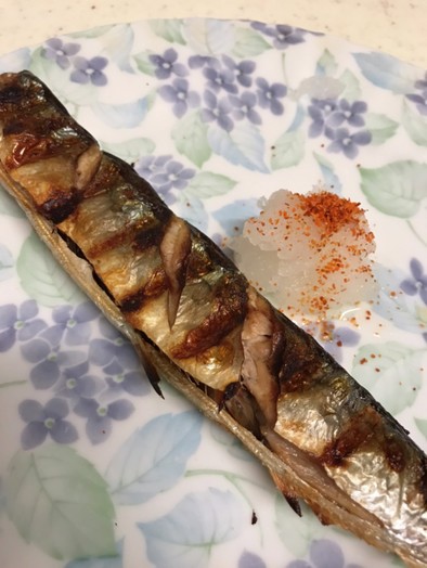 秋刀魚の塩焼き！！の写真