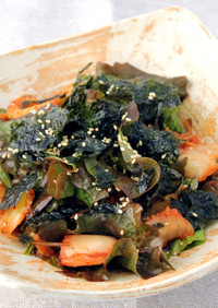 韓国風海苔サラダ