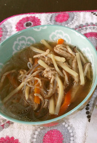 春雨中華スープ