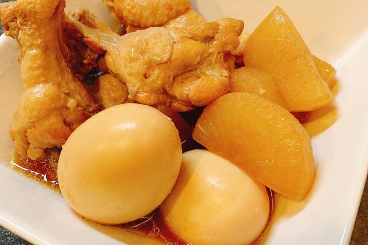 手羽元と大根とゆで卵のポン酢煮 レシピ 作り方 By M Fam クックパッド 簡単おいしいみんなのレシピが371万品