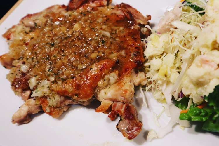 ディアボラ風チキン 醤油バターソース レシピ 作り方 By Bleucat クックパッド 簡単おいしいみんなのレシピが360万品