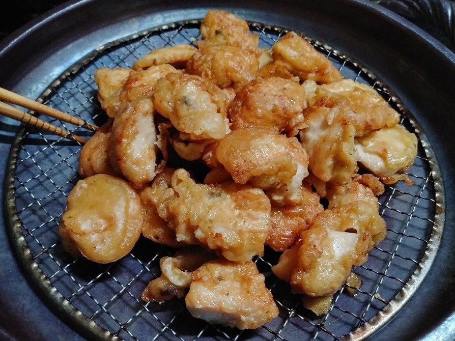 生姜醤油の鶏肉フリット(簡単)天ぷらの画像
