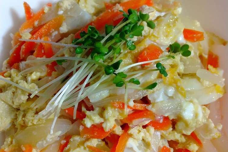 かまぼこ 玉ねぎ にんじんの卵どんぶり レシピ 作り方 By ぴょんぴょん まお クックパッド 簡単おいしいみんなのレシピが366万品