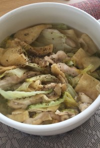 簡単♡節約　白菜と鶏肉の中華風煮