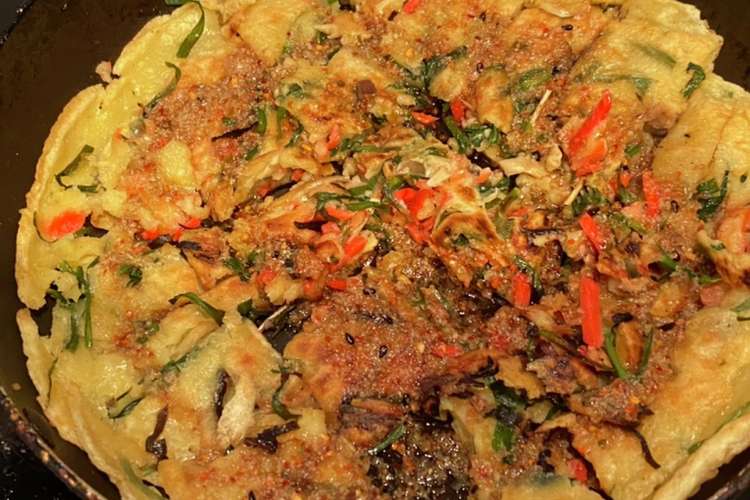 小麦粉 片栗粉でもっちりニラチヂミ レシピ 作り方 By ゆうたろうっち クックパッド 簡単おいしいみんなのレシピが352万品