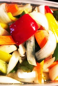 菊芋と色々野菜のピクルス