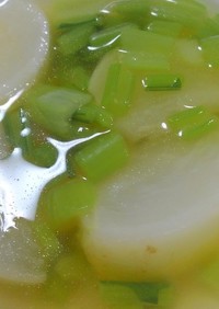 レクチンフリーかぶのスープ
