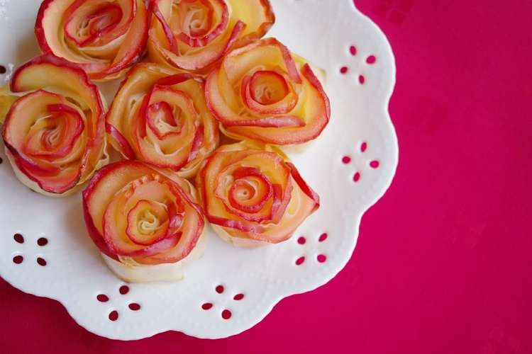 春巻きの皮で アップルローズ レシピ 作り方 By トマトのはな クックパッド 簡単おいしいみんなのレシピが349万品