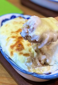 米粉ホワイトソース＆鯖味噌ドリア