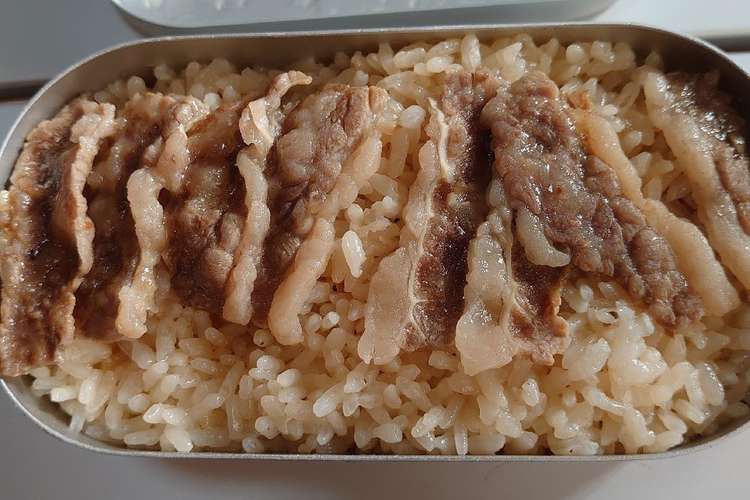 ダイソーメスティンで牛炊き込みご飯 レシピ 作り方 By チョーヤ クックパッド 簡単おいしいみんなのレシピが361万品