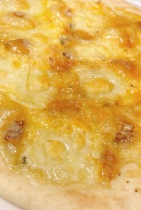 モチモチ簡単♡発酵なしのチーズピザ