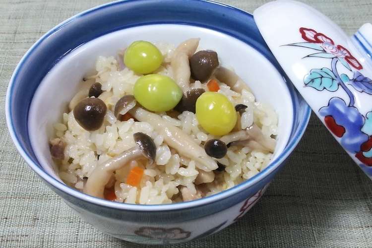 しめじが主役 炊き込みご飯 レシピ 作り方 By すずかけクック クックパッド
