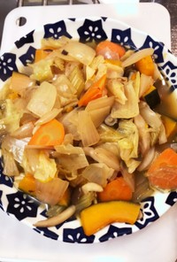 ゴン茶ロフの野菜ぶっこみコンソメスープ