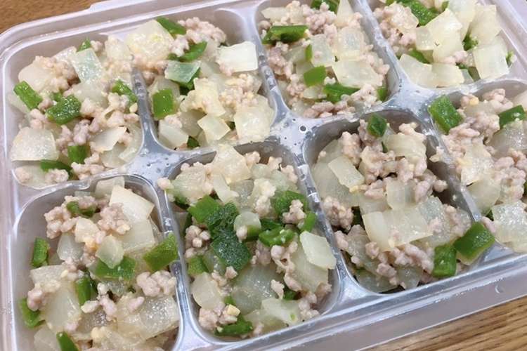 離乳食後期 ピーマンと玉ねぎの肉味噌炒め レシピ 作り方 By Mii Cook クックパッド
