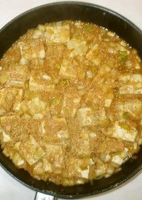 ツナ麻婆豆腐♪簡単辛くない子供も安心