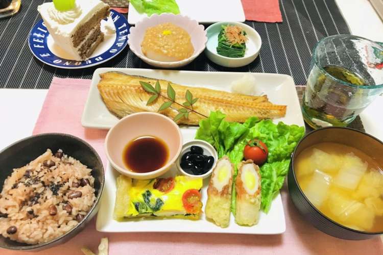 ほっけ魚メインの夕飯献立 和食ごはん レシピ 作り方 By 体裁よく クックパッド 簡単おいしいみんなのレシピが375万品