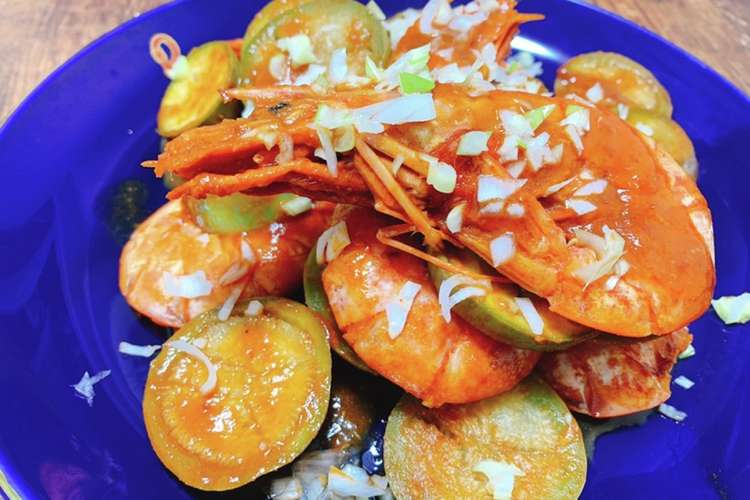 タイ茄子と赤海老のチリ炒め レシピ 作り方 By 藤井２１ クックパッド 簡単おいしいみんなのレシピが353万品