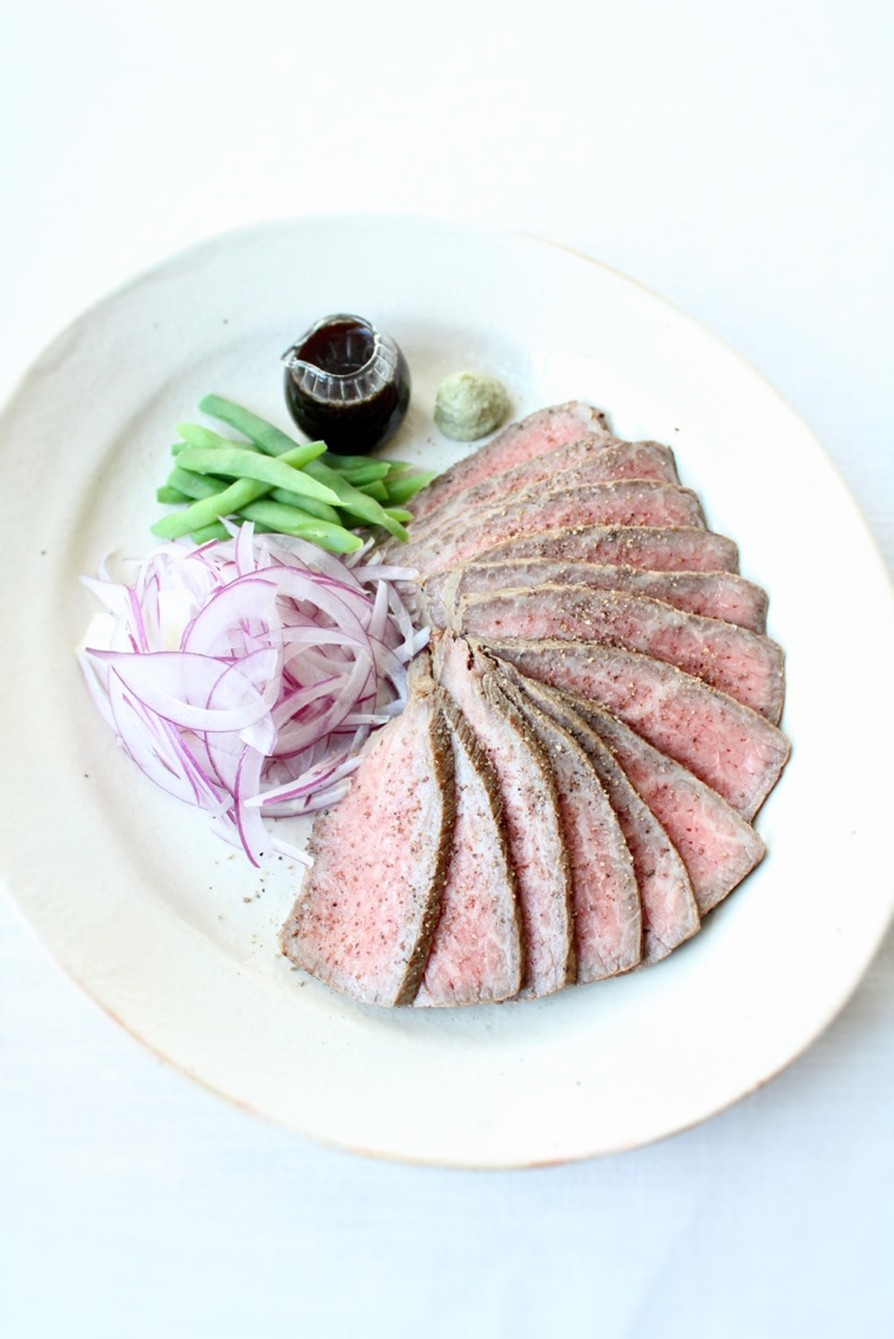 皆大好き【ローストビーフ（わさび醤油）】 by mieuxkanon 【クックパッド】 簡単おいしいみんなのレシピが396万品