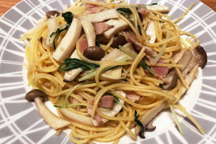 きのことベーコンの柚子胡椒パスタ レシピ 作り方 By ｒｏｙａｌ クックパッド 簡単おいしいみんなのレシピが352万品