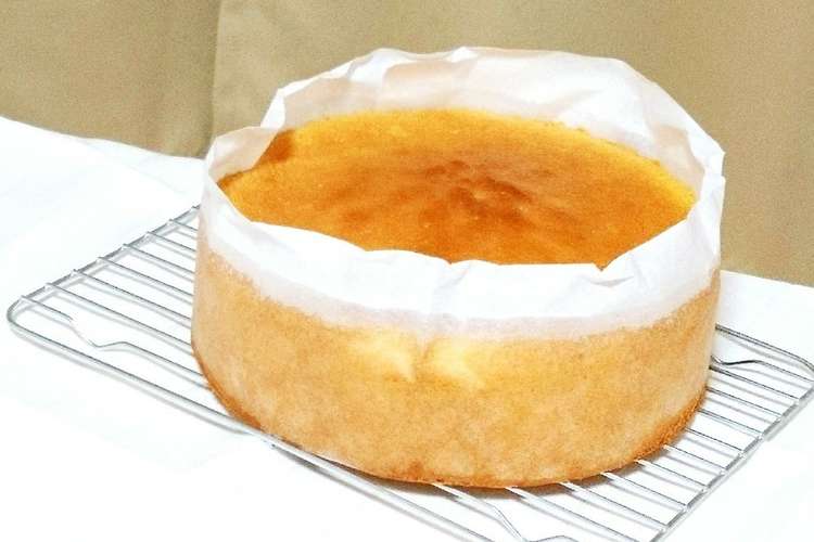 簡単スポンジケーキ 15cm レシピ 作り方 By れいく019 クックパッド 簡単おいしいみんなのレシピが350万品