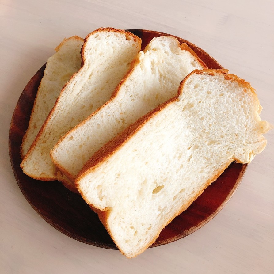 パン屋超え！HBで簡単もちふわ食パンの画像