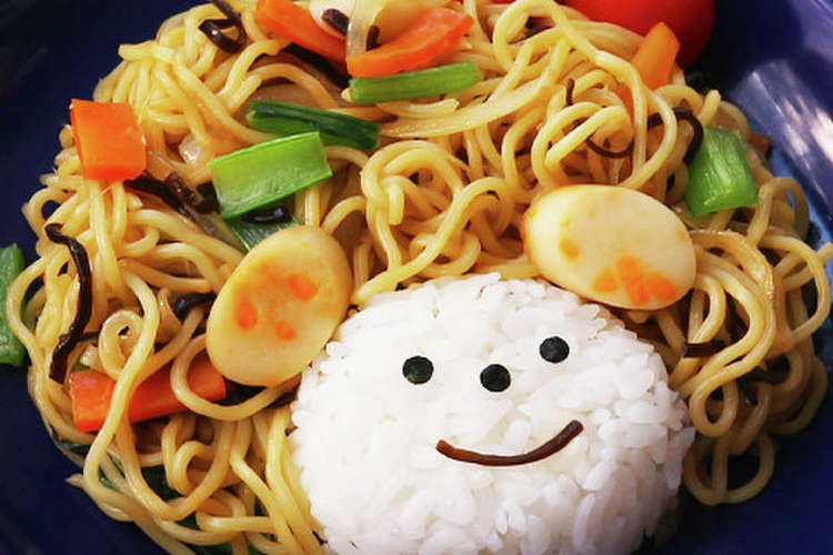 1日に必要な野菜約1 2 キャラ焼きそば レシピ 作り方 By 丸善チーかま クックパッド 簡単おいしいみんなのレシピが364万品