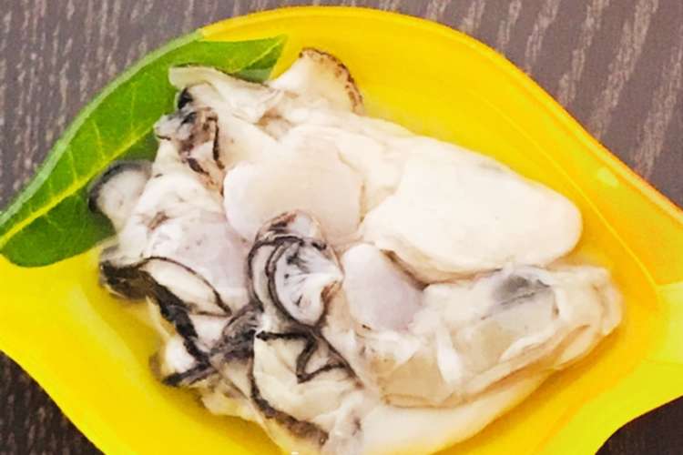 生食用の牡蠣の味付け レシピ 作り方 By Hal 0022 クックパッド 簡単おいしいみんなのレシピが352万品