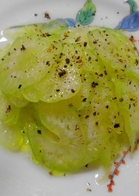 レクチンフリーセロリの簡単サラダ