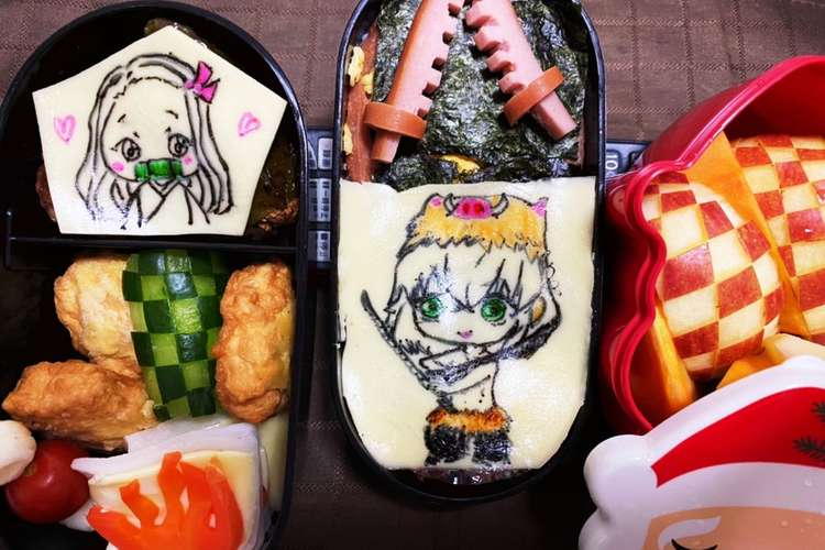 鬼滅の刃キャラ弁 伊之助 レシピ 作り方 By Miu Shion クックパッド 簡単おいしいみんなのレシピが361万品