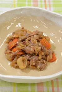 牛肉のうま煮★神戸市学校給食レシピ