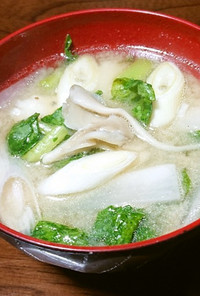 真庭野菜たっぷり味噌汁(岡山野菜レシピ)