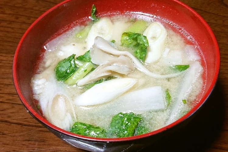 真庭野菜たっぷり味噌汁 岡山野菜レシピ レシピ 作り方 By おいしいおかやま クックパッド 簡単おいしいみんなのレシピが355万品