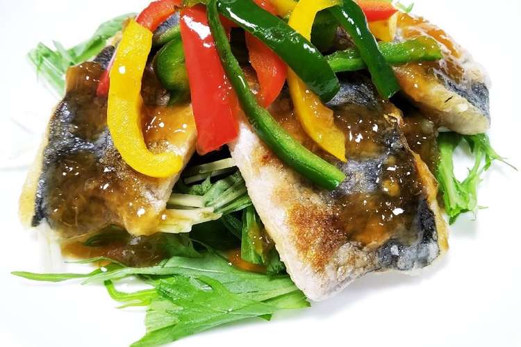 おろし大根のタレでさっぱりと鯵の揚げ焼き レシピ 作り方 By Noradoraママ クックパッド 簡単おいしいみんなのレシピが352万品
