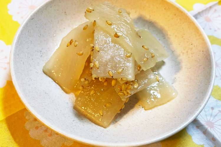 韓国料理 簡単早い 大根のナムル レシピ 作り方 By はるまま48 クックパッド 簡単おいしいみんなのレシピが360万品