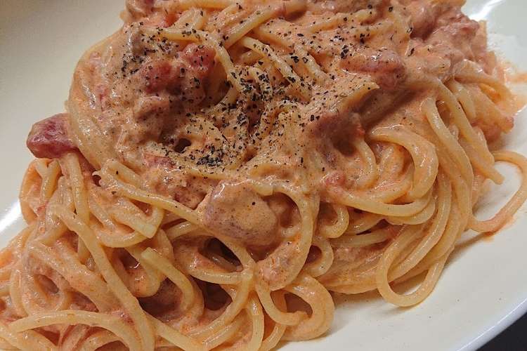 ランチに トマトクリームパスタ 二人分 レシピ 作り方 By ヒカルごはん クックパッド 簡単おいしいみんなのレシピが366万品