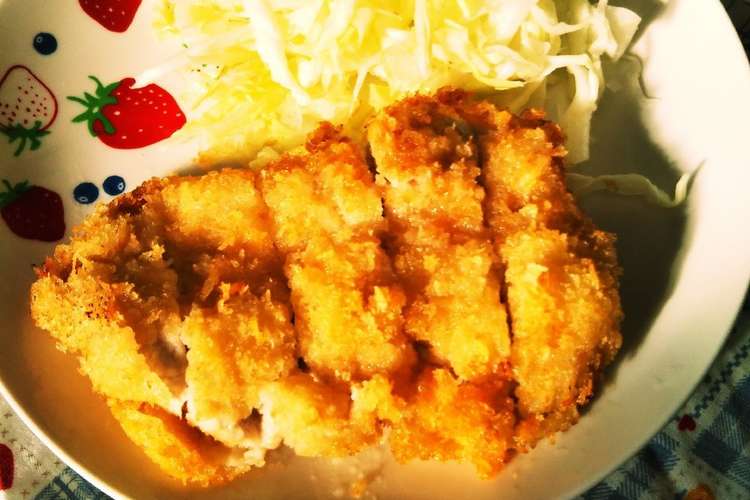 お箸で切れるとんかつの作り方 レシピ 作り方 By しろぴよ クックパッド 簡単おいしいみんなのレシピが352万品