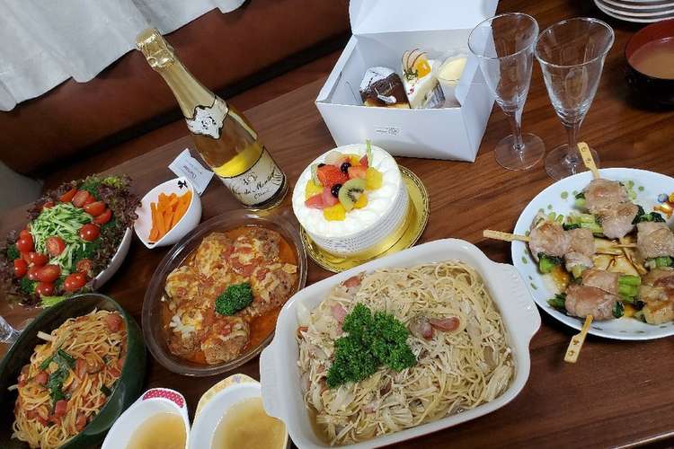 夜ご飯 誕生日ディナー 飲み会おかず レシピ 作り方 By モヒちゃん クックパッド 簡単おいしいみんなのレシピが360万品