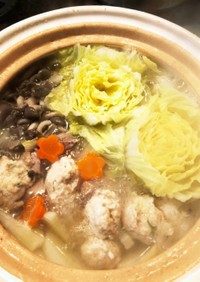 冬の鍋の日に♡(水炊きver.)