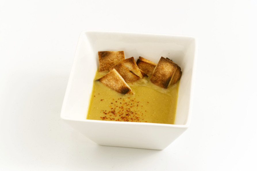 シリア料理　レンズ豆のスープの画像
