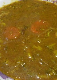 レクチンフリーブロッコリーのスープカレー