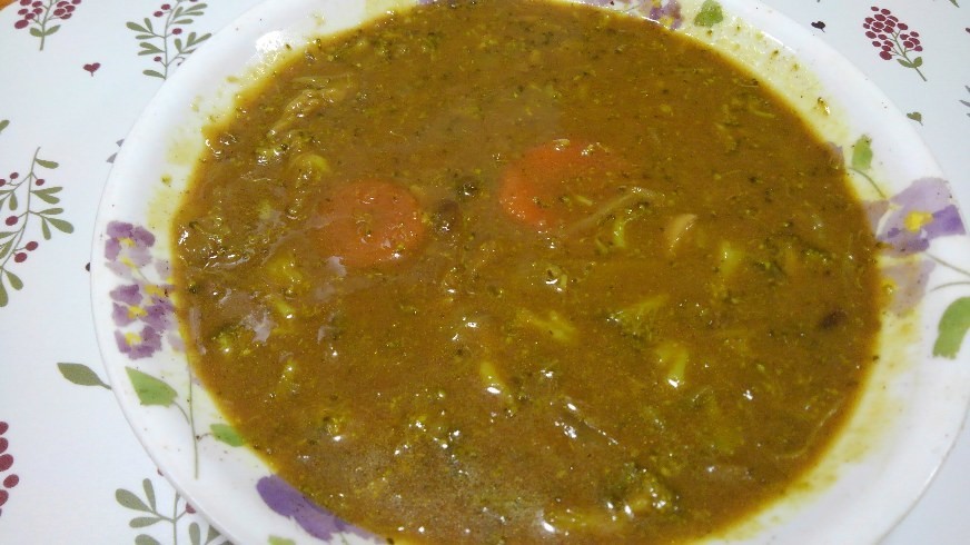 レクチンフリーブロッコリーのスープカレーの画像