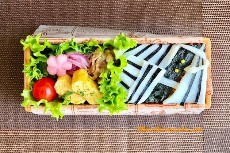 大人のキャラ弁 鬼滅シリーズ14 伊黒 レシピ 作り方 By ほしママ Womo クックパッド 簡単おいしいみんなのレシピが376万品
