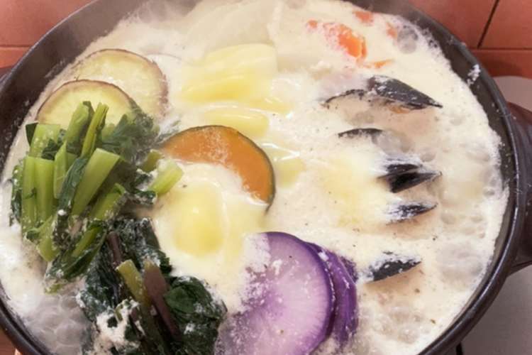 クリーミー洋風チーズフォンデュ鍋のスープ レシピ 作り方 By ぽーみゅー クックパッド 簡単おいしいみんなのレシピが352万品