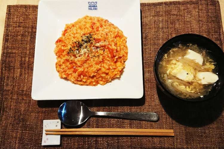 救済 冷やご飯 トマトとツナのリゾット レシピ 作り方 By 外交官夫人のレシピ クックパッド 簡単おいしいみんなのレシピが360万品