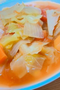 【ダイエット】ツナトマトスープ【簡単】