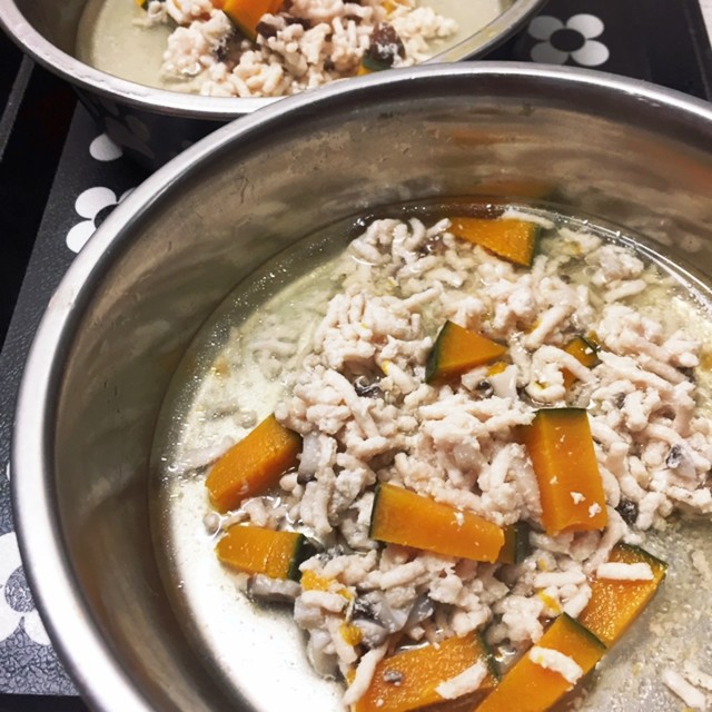 老犬に優しい キノコかぼちゃのスープご飯 レシピ 作り方 By スタイリスト理香子 クックパッド 簡単おいしいみんなのレシピが367万品