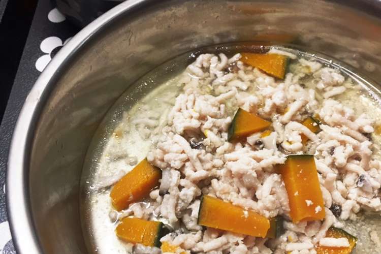 老犬に優しい キノコかぼちゃのスープご飯 レシピ 作り方 By スタイリスト理香子 クックパッド 簡単おいしいみんなのレシピが357万品