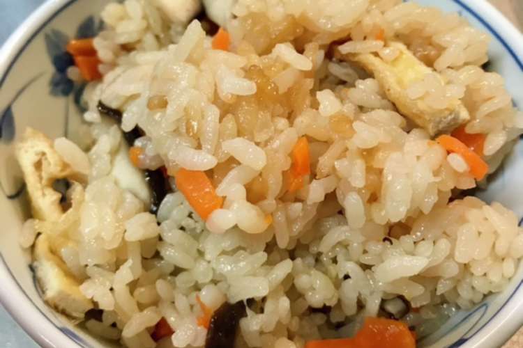 関西風かやくごはん 炊き込みご飯 レシピ 作り方 By クック24ucrk クックパッド 簡単おいしいみんなのレシピが352万品