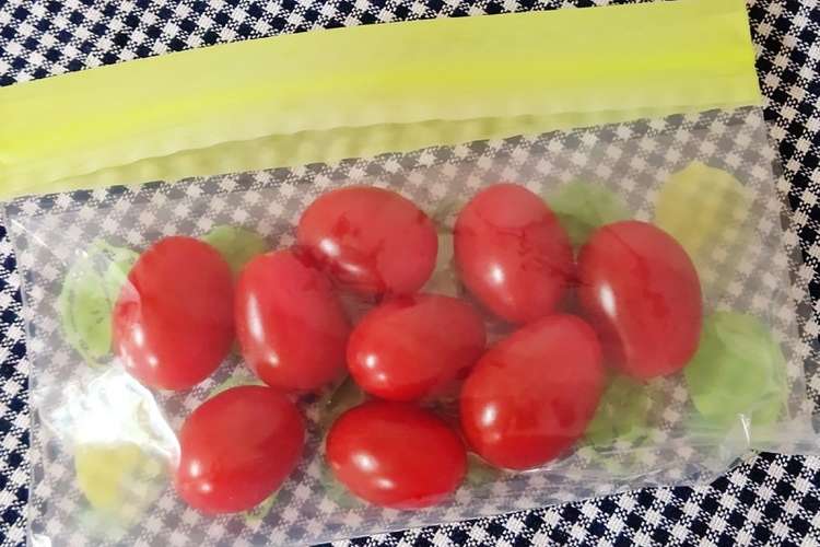 龍愛 ミニトマトの保存方法 レシピ 作り方 By 龍愛recipe クックパッド 簡単おいしいみんなのレシピが360万品