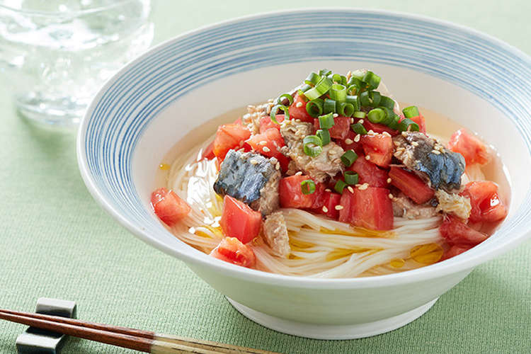 さばトマ白だしそうめん レシピ 作り方 By ヤマキ クックパッド 簡単おいしいみんなのレシピが356万品